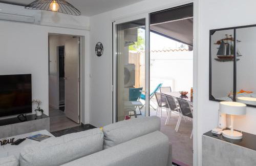 MAISON LEUCATINE - Classée 4 étoiles ! BBQ & Terrasse Privée - Climarisation & Parking privé - Séjour PROCHE PLAGE et IDEAL Famille - OFFRE SPECIALE - - Photo 19