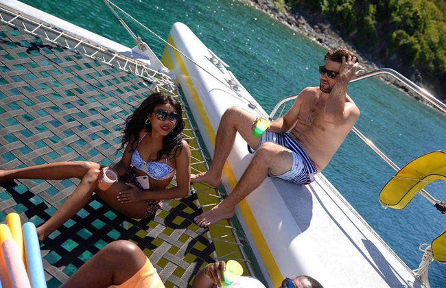 Festa de barco pelas ilhas de São Cristóvão e Nevis - Foto 4