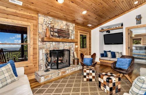 Cozy Mountain Cabin with Long-Range Views near Waterfall Park in Old Fort, NC - Foto 14