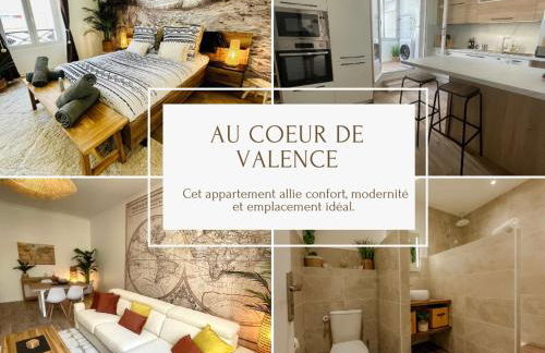 L'échappée Chic, Coeur de Valence, Wifi, Proche gare - Foto 1