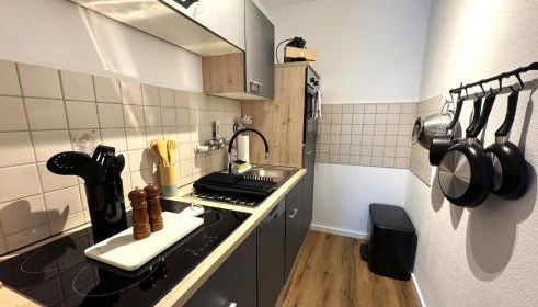 Design Apartment mit Blick auf Freiburg - Foto 5