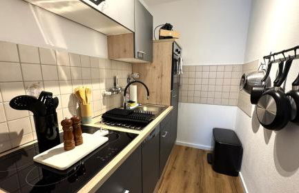 Design Apartment mit Blick auf Freiburg - Foto 5