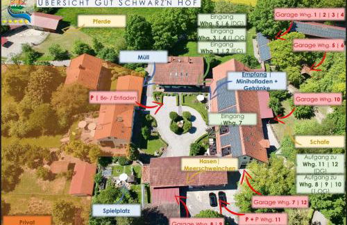 Gut Schwarz-n Hof Ferienwohnungen - Foto 10