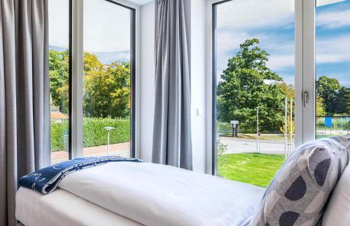 Godewindpark Deluxe-Suite 1-02 mit Ost-Loggia und schönem Gartenblick - Foto 25