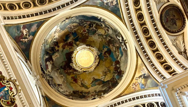 Fresque Regina Martyrum, dans la coupole