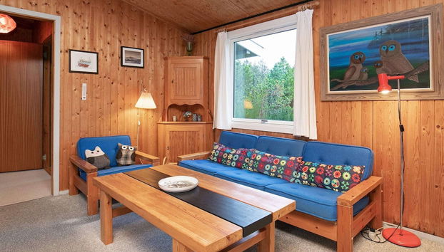 6 Person Holiday Home in Thisted - Foto 5, Zona de estar