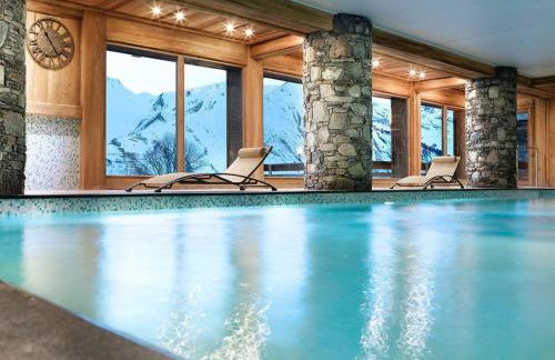 Duplex 10 pers. avec Piscine, Spa et Pied des Pistes à Saint Martin de Belleville - FR-1-461-6 - Foto 12