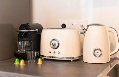 Évasion Urbaine Studio Cozy avec Terrasse et Parking, à 10 Minutes de Paris Gare du Nord - Foto 11