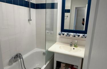 Charmant appartement T2 en rez de jardin terrasse face mer 4 personnes - Foto 12