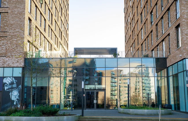 Trafford Suite Modern 1 bed With Cinema Room - Foto 25