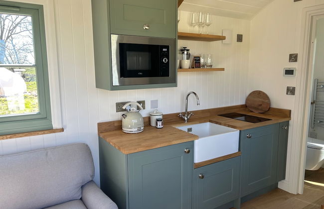 Luxury Shepherds Hut Near Glamorgan Coast - Foto 11