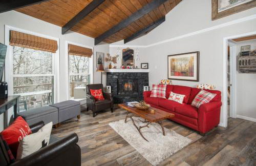 At The Ski Resort Entrance, Gas Fireplace, Deck, Firepit, - Foto 33