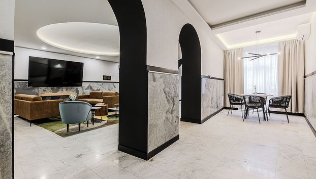 Sitzecke in der Lobby