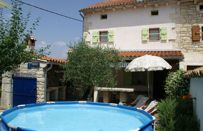 Stone Holiday Home in Peresiji With Pool - Foto 18