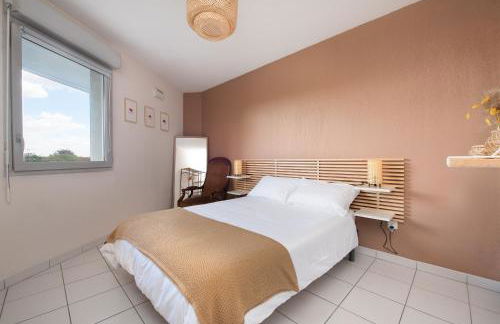 T2 Havre du paix Purpan climatisé - Parking - Airbus & Hôpitaux - Photo 2