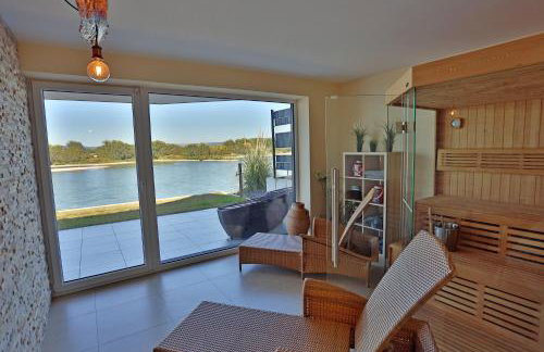 Exklusives Rhein-Lounge Apartment mit direktem Rheinblick, Sauna, 2 Schlafzimmern, Parkplatz für bis zu 5 Gäste - Foto 6