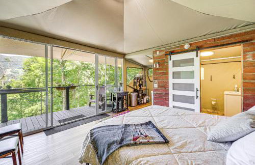 Mtn-View Deck Scenic Glamping Getaway Near Boone! - Foto 3