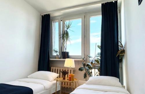 Warsaw Soul & Skyline, 3-Room Apartment in City Heart - Panoramic View - Foto 18