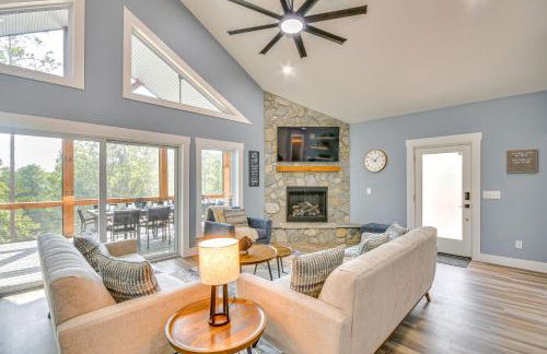 Hot Tub and Game Room! Family Connelly Springs Home - Photo 1