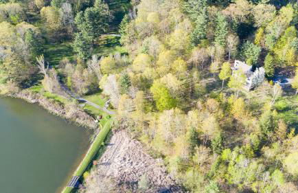 Private Home Overlooking Stevens Lake - Foto 50