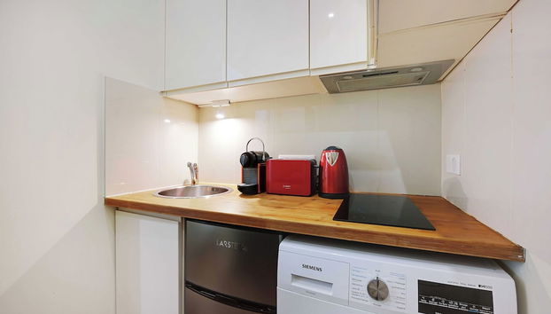 Cosy Apartment - 1br/3p - Arc de Triomphe - Foto 5, Cocina privada