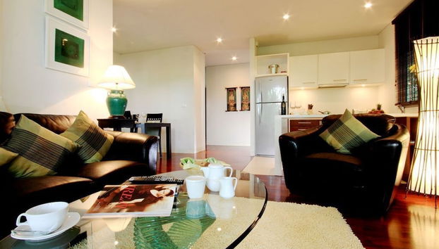 Kata Gardens 2br Holiday Apartment 8A - Foto 5, Zona de estar