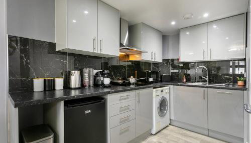 Luxury Retreat in the Heart of Leicester City Centre! - Foto 4, stove, dishwasher, toaster