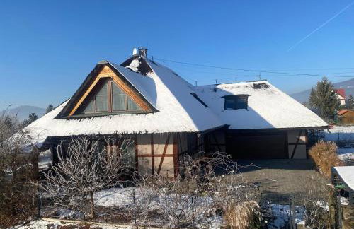 Chata pod strzechą w Beskidach - Foto 55