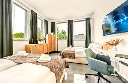 Scandi Loft für bis zu 12, Whirlpool, Sauna, Gaming, Nordstadt - Foto 62