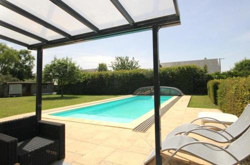 Foto 1 - Apartamento em Le Manoir com piscina privada e vista para o jardim