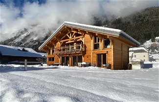 Photo 1 - Chalet in La Chapelle-d'Abondance with private pool and garden view