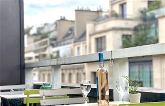 Foto 1 - Apartamento en París con terraza y bañera de hidromasaje
