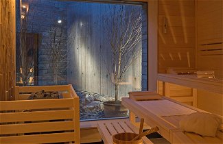 Foto 1 - Casa de 1 habitación en Laax con piscina y vistas a la montaña, 1 bedroom