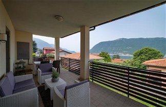 Photo 1 - Apartment in Sale Marasino with garden and lake view